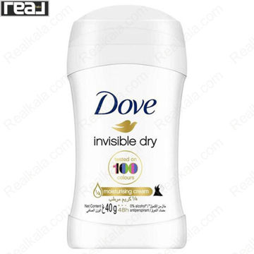 تصویر  مام صابونی ضد تعریق داو مدل اینویزیبل درای Dove Stick Deodorant Invisible Dry 40gr