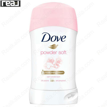 تصویر  مام صابونی ضد تعریق داو مدل پاودر سافت Dove Stick Deodorant Powder Soft 40gr
