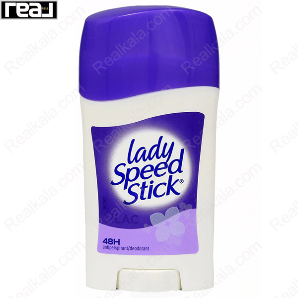 تصویر  مام استیک صابونی لیدی اسپید مدل لیلاک Lady Speed Stick Deodorant Lilac 48h