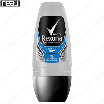 تصویر  مام رول رکسونا مردانه کبالت درای Rexona Roll On Deodorant Cobalt Dry