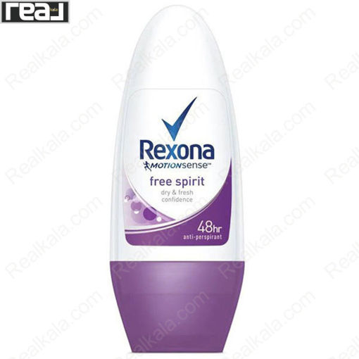 مام رول رکسونا زنانه فری اسپیریت Rexona Roll On Deodorant Free Spirit