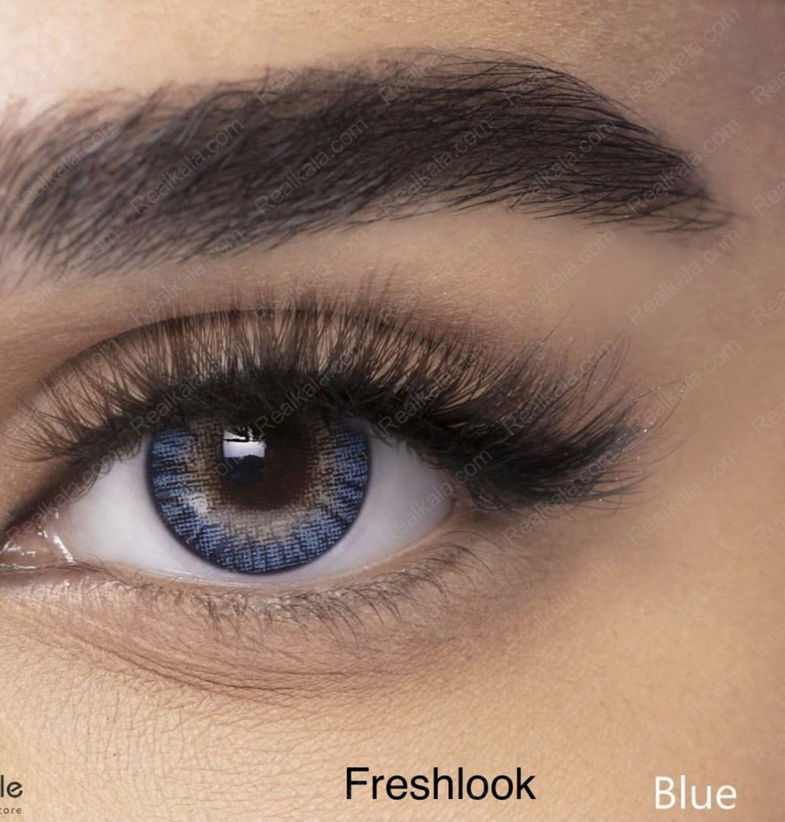 تصویر  لنز رنگی روزانه فرشلوک آبی FreshLook One-Day Color Contact Lens Blue