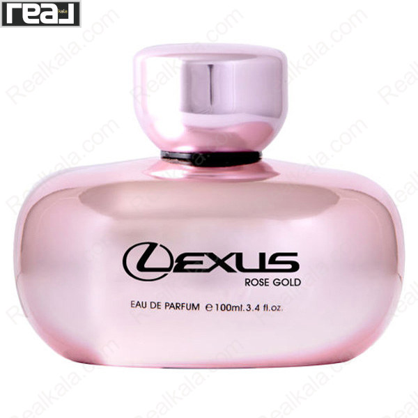 تصویر  ادکلن زنانه لکسوس رز گلد Lexus Eau De Parfum Rose Gold 100ml