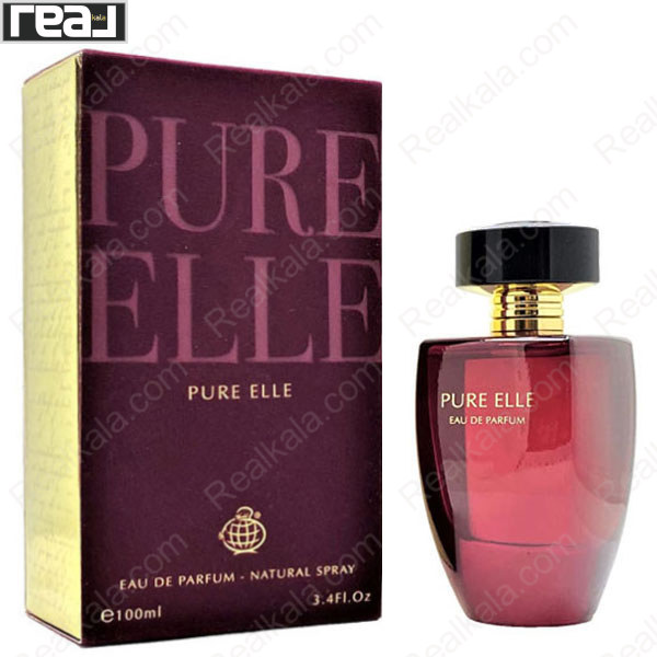 تصویر  ادکلن فرگرانس ورد پیور اله Fragrance World Pure Elle Eau De Parfum