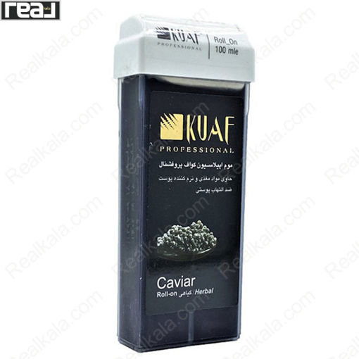 موم خشابی کواف مدل خاویار Kuaf Professional Roll On Caviar 100ml