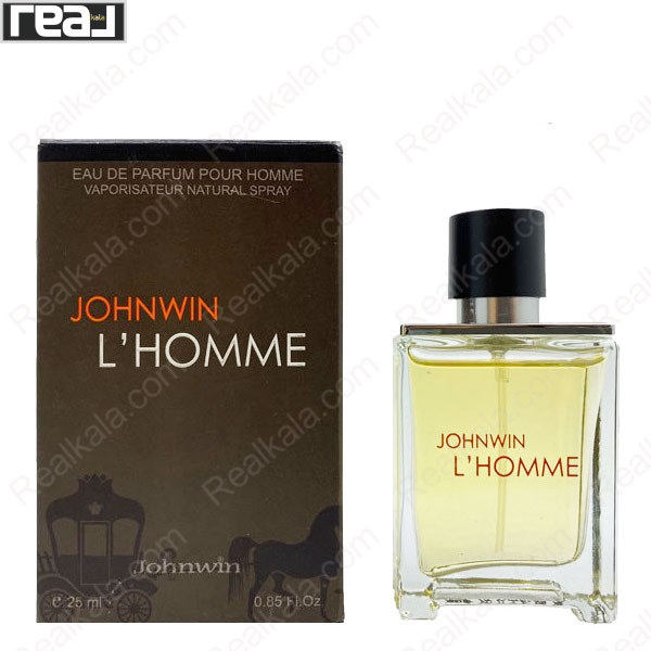 تصویر  ادکلن جانوین ال هوم مردانه (تق هرمس) Johnwin L HOMME Eau De Parfum 25ml
