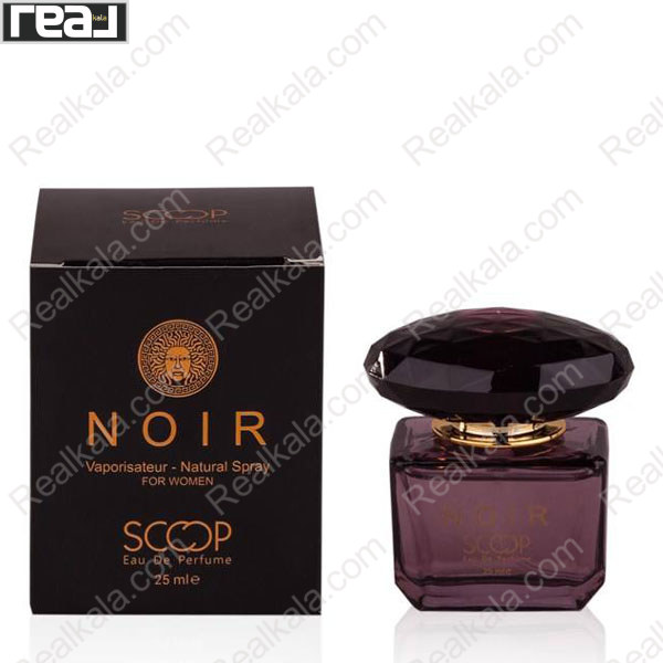 تصویر  ادکلن اسکوپ مدل ورساچه کریستال نویر Scoop Versace Crystal Noir Eau de Parfume