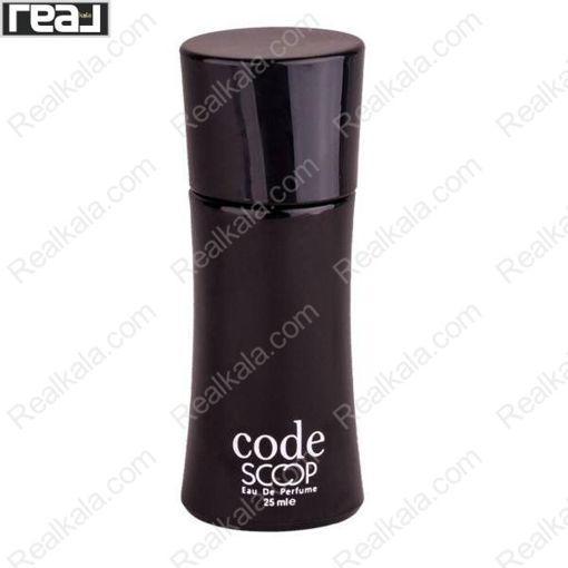 ادکلن اسکوپ مدل آرمانی کد Scoop Giorgio Armani Code Black Eau de Parfume