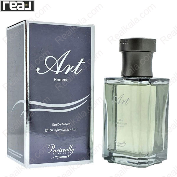 تصویر  ادکلن مردانه پاریس ولی مدل آرت Parisvally Art Eau de Parfum for Men