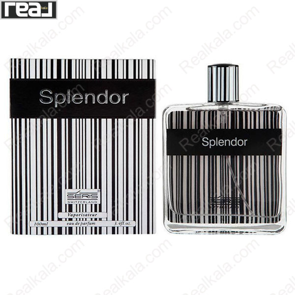 تصویر  ادکلن مردانه سریس مدل اسپلندور بلک (مشکی) Seris Splendor Black Eau De Parfum For Men