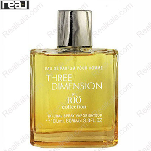 ادکلن ریو کالکشن تری دیمنشن Rio Collection Three Dimension Eau De Parfum