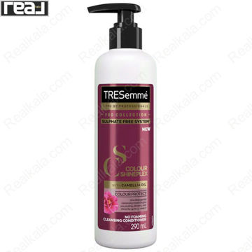 تصویر  شامپو نرم کننده بدون سولفات ترزمه مخصوص موهای رنگ شده Tresemme Sulfate Free System Color ShinePlex