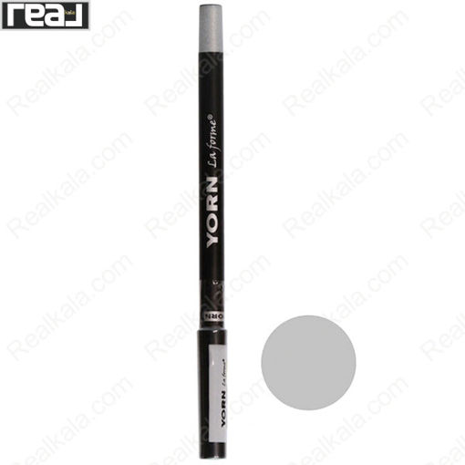 مداد چشم نقره ای یورن شماره 06 Yorn Eyeliner Pencil