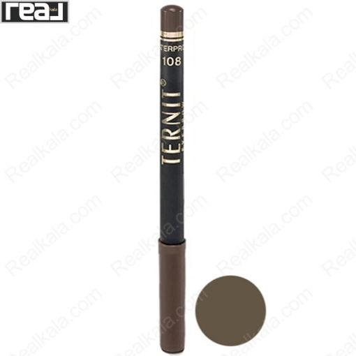 مداد ابرو ضد آب ترنیت شماره 108 Ternit Waterproof Eyebrow Pencil