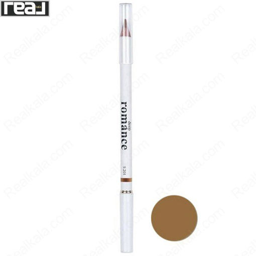 مداد ابرو برس دار دیپ رومنس شماره 201 Deep Romance Eyebrow Pencil