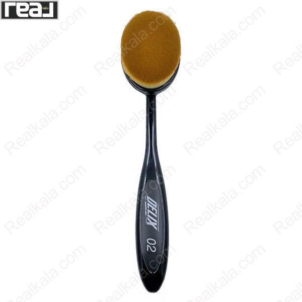 تصویر  برس آرایشی دلیکس مدل مسواکی سایز Delix Make Up Toothbrushes 02