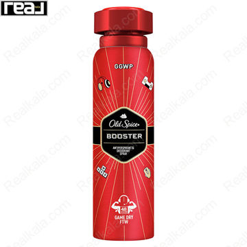 تصویر  اسپری دئودورانت بدن الد اسپایس مدل بوستر Old Spice Booster Spray Deodorant 150ml