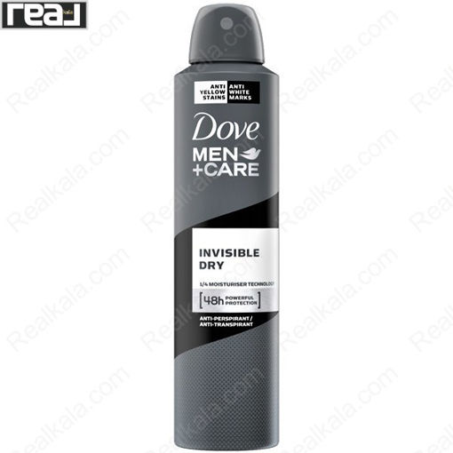 اسپری ضد تعریق مردانه داو مدل اینویزیبل درای Dove Sport Invisible Dry Spray 250ml
