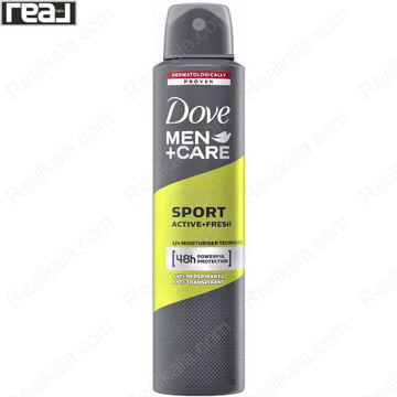 تصویر  اسپری ضد تعریق مردانه داو مدل اسپرت اکتیو فرش Dove Sport Active+Fresh Spray 250ml