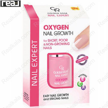 تصویر  لاک مراقبت و بلند کننده ناخن گلدن رز مدل اکسپرت اکسیژن Golden Rose Nail Expert Oxygen Nail Growth