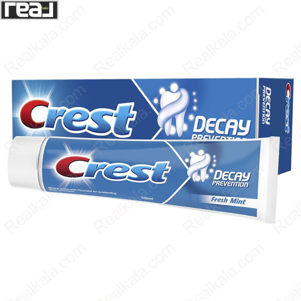 تصویر  خمیر دندان کرست مدل ضد پوسیدگی حاوی نعناع Crest Decay Prevention Toothpaste Fresh Mint
