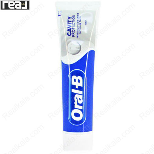 خمیر دندان اورال بی مدل کاویتی پروتکشن Oral B Cavity Protection 100ml