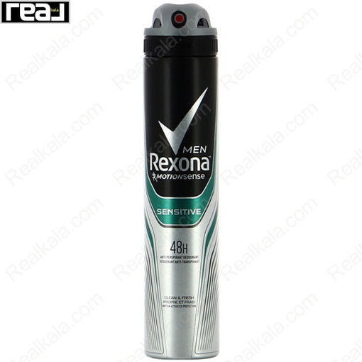 اسپری بدن رکسونا مردانه مدل سنسیتیو Rexona Sensitive Body Spray