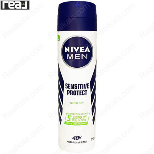 اسپری مردانه نیوا مدل سنسیتیو پروتکت Nivea Sensitive Protect Spray 48h 150ml