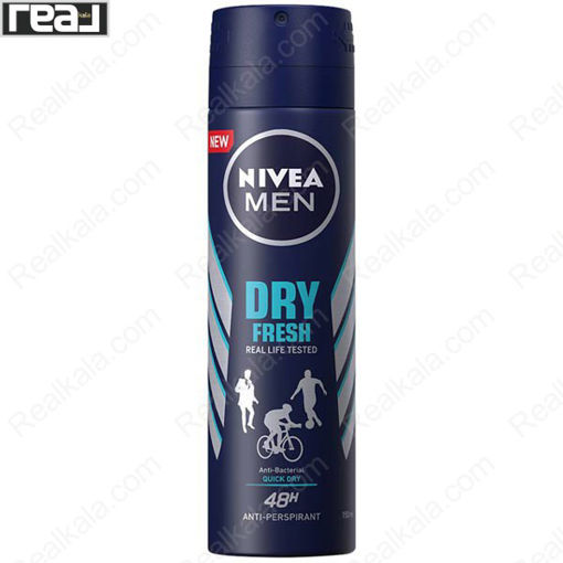 اسپری مردانه نیوا درای فرش Nivea Dry Fresh Spray 48h 150ml