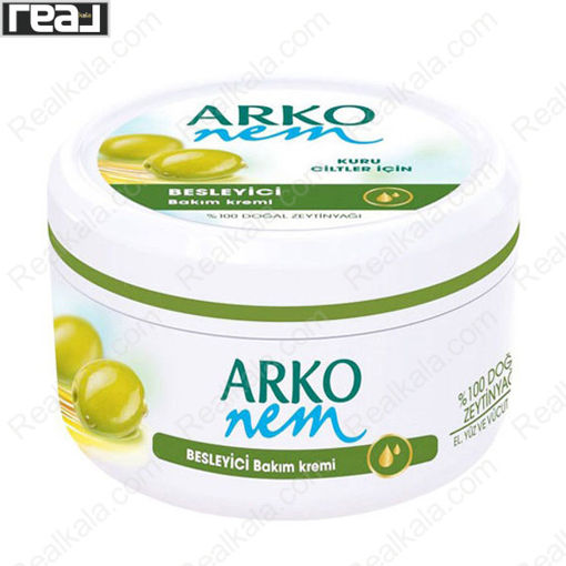 کرم مرطوب کننده آرکو نم عصاره زیتون Arko Nem Moisturizing Cream Olive 150ml