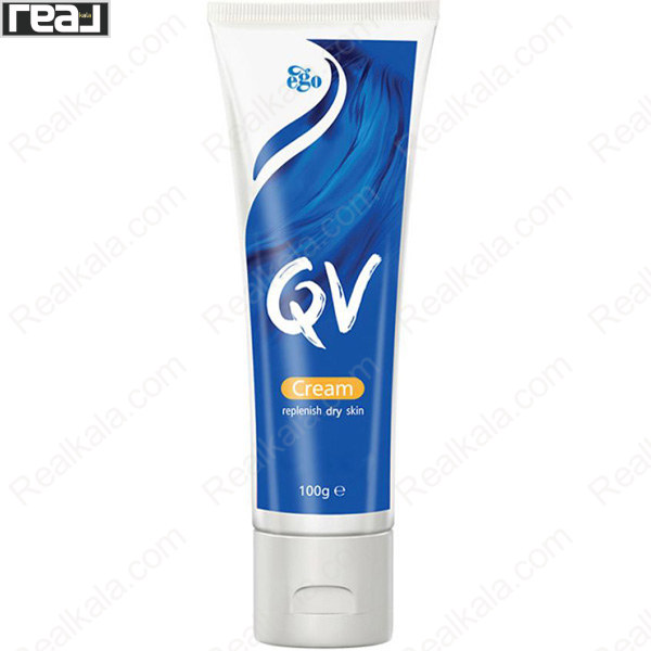 تصویر  کرم مرطوب کننده دست و صورت کیو وی QV Moisturizing Cream 100gr