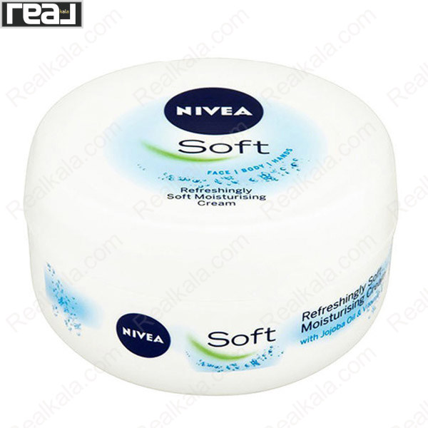 تصویر  کرم نرم کننده و مرطوب کننده نیوا سافت Nivea Soft Cream 200ml