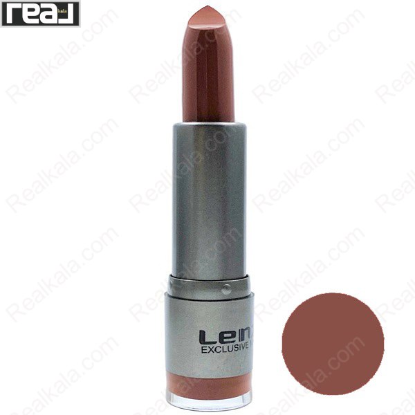تصویر  رژ لب جامد مخملی لنزو شماره 829 Lenzo Lipstick Exclusive Make Up