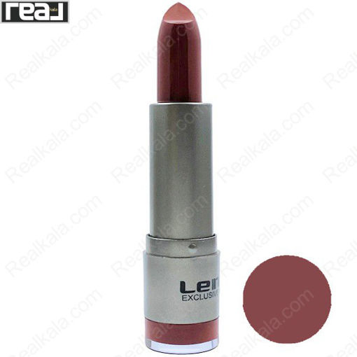 رژ لب جامد مخملی لنزو شماره 828 Lenzo Lipstick Exclusive Make Up