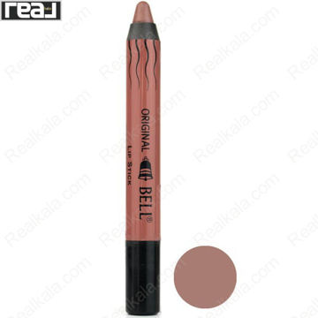 تصویر  رژ لب مدادی ضد آب بل شماره 02 Bell Longlasting & Waterproof Pencil Lipstick