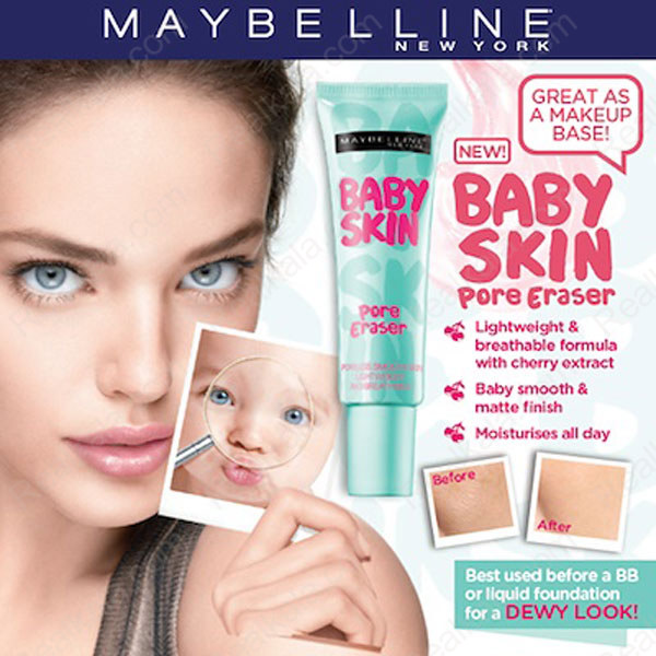 پرایمر ژله ای بی بی اسکین میبلین Maybelline Baby Skin Instant Pore Eraser Primer