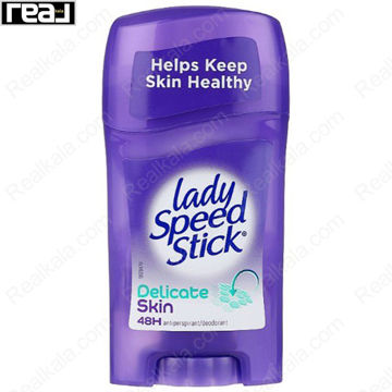 مام استیک صابونی لیدی اسپید مدل دلیکیت اسکین Lady Speed Stick Deodorant Delicate Skin 48h