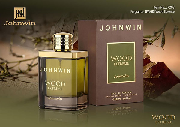 ادکلن مردانه جانوین وود اکستریم Johnwin Wood Extreme Eau De Parfume