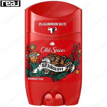 مام استیک الد اسپایس مدل بیرگلاو Old Spice Deodorant Stick Bearglove 50ml
