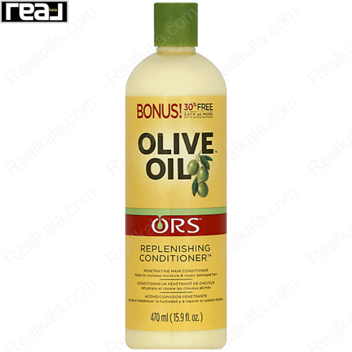 نرم کننده مو او آر اس حاوی روغن زیتون ORS Olive Oil Replenishing Conditioner 470ml