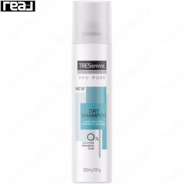 شامپو خشک بدون سولفات ترزمه TRESemme Pro Pure Dry Shampoo 250ml