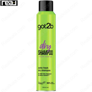 اسپری شامپو خشک گات تو بی مدل اکسترا فرش Schwarzkopf Got2b Extra Fresh Dry Shampoo