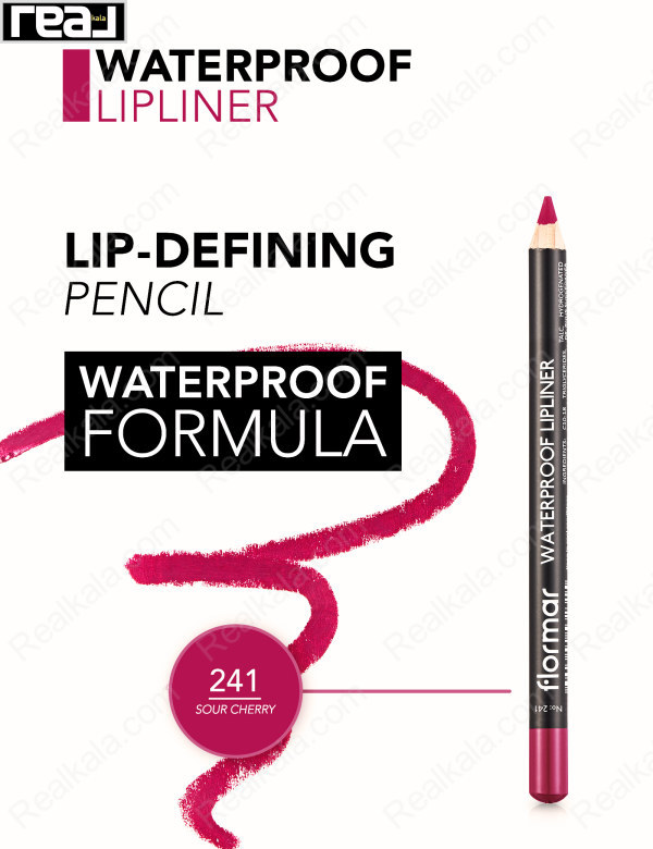 مداد لب ضد آب فلورمار Flormar Waterproof Lipliner 241