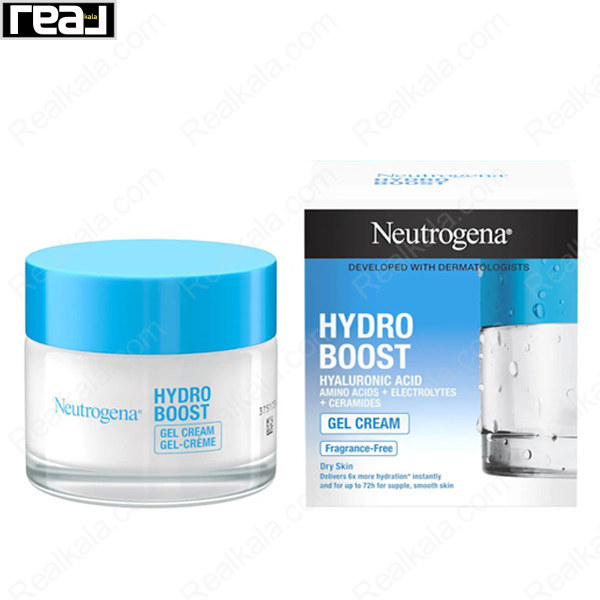 ژل کرم آبرسان نوتروژینا مناسب پوست خشک Neutrogena Hydro Boost Gel Cream 50ml