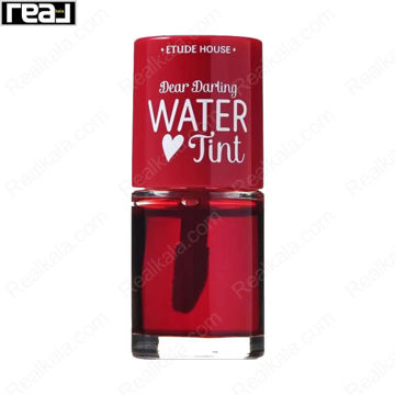تینت لب مایع اتود مدل گیلاس شماره 02 Etude Water Tint Lip Gloss Cherry Ade