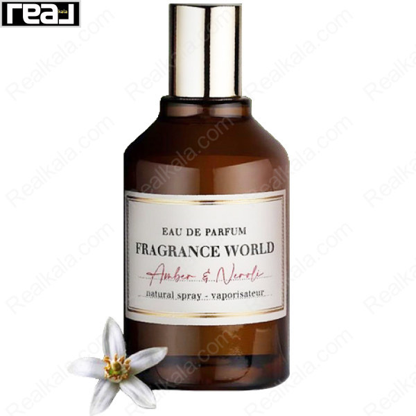ادکلن فرگرانس ورد امبر اند نرولی Fragrance World Amber & Neroli