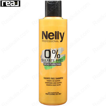 شامپو مرطوب کننده نلی بدون سولفات Nelly Professional 0% Sulfate Free Moisturizing Shampoo