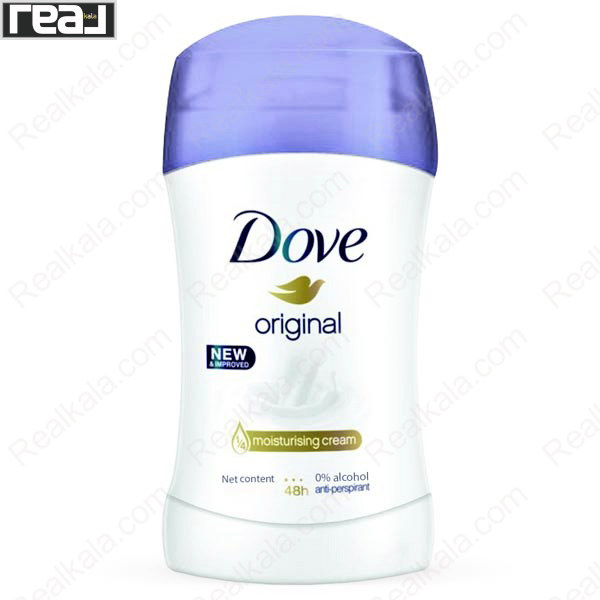 تصویر  مام صابونی ضد تعریق داو مدل اورجینال Dove Stick Deodorant Original 40gr