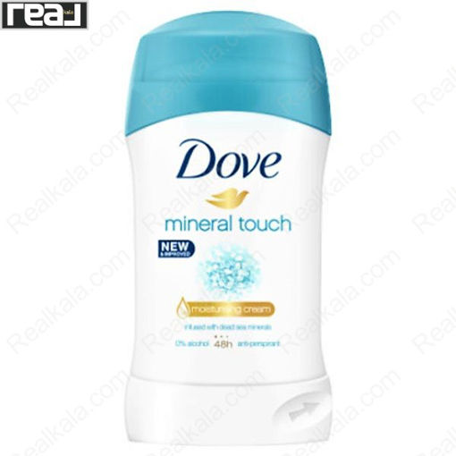 مام صابونی ضد تعریق داو مدل مینرال تاچ Dove Stick Deodorant Mineral Touch 40gr