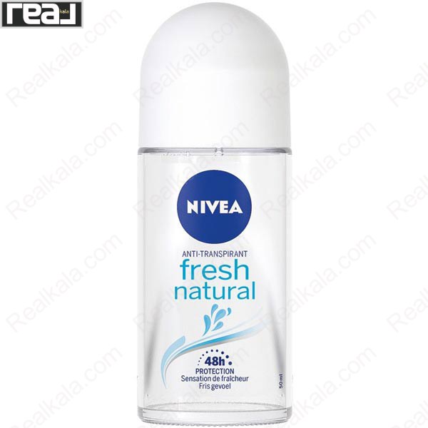 تصویر  مام رول ضد تعریق زنانه نیوا مدل فرش نچرال Nivea Women Fresh Natural Roll On Deodorant